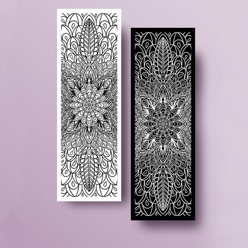 Bookmark design for future multiple theme sets Design by _isObel_