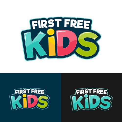 Fun and simple logo for kids Design by Athenaッ