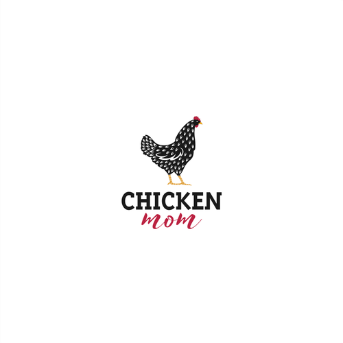 Design a logo for the chicken mom website.