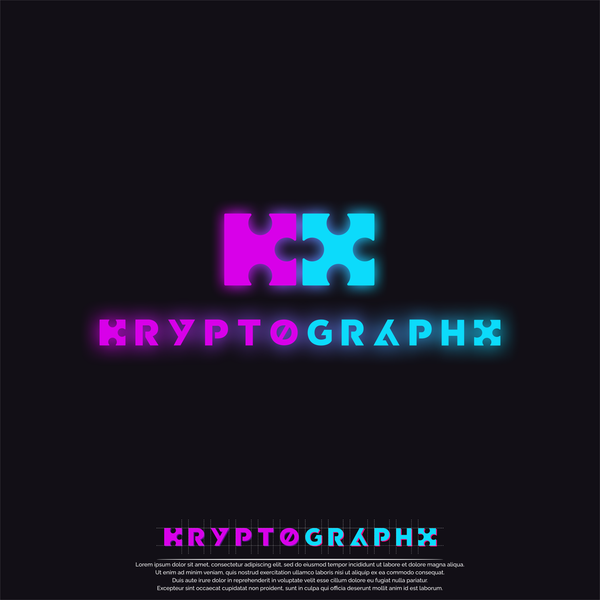 Design by pixelM titled "KRYPTOGRAPHX"