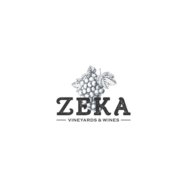 Design by wiro212 titled "Zeka Vineyards"
