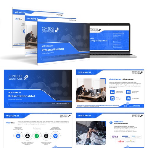 PowerPoint template contest entry by AndrewDigger