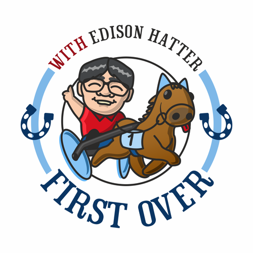 Race to the Winners' Circle - Horse Racing Podcast Logo Ontwerp door Artemovvvna