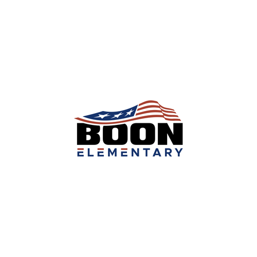 Boon Elementary School Logo Design réalisé par mmkdesign