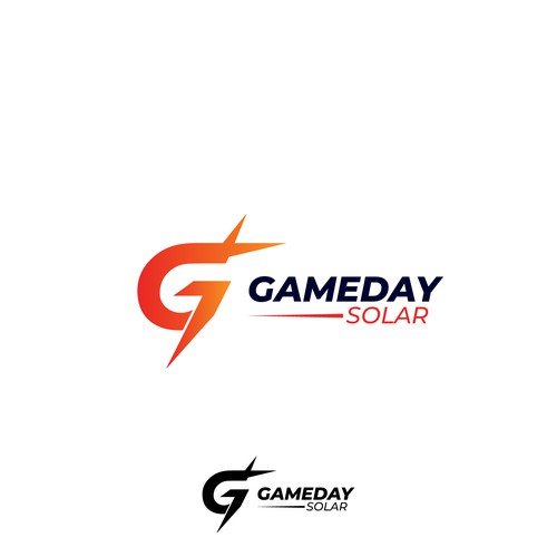 Gameday Solar logo contest Design by Yassine Sardi