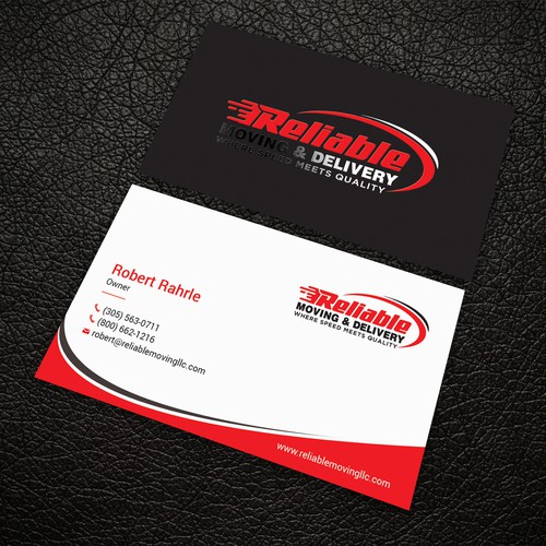 Business Card Design for Moving Company Design réalisé par ™SF_Design™