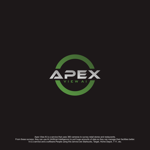 Apex View Logo Design by Raden Gatotkaca