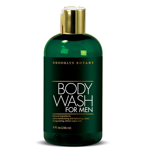 Design a Luxurious Men's Body Wash Design réalisé par Debdutta*