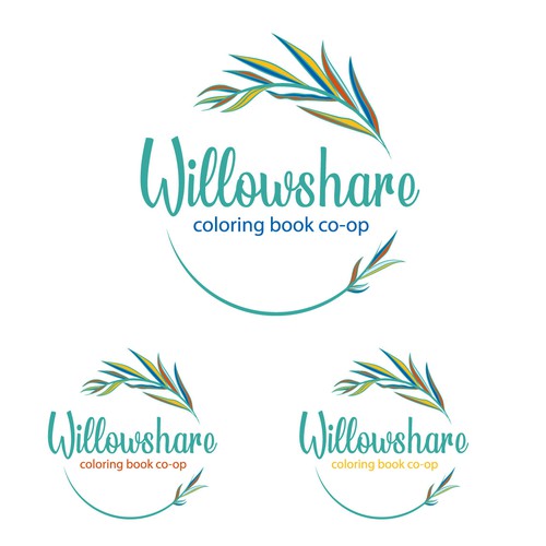 We need a logo design for a coloring book company. Design by Mararti