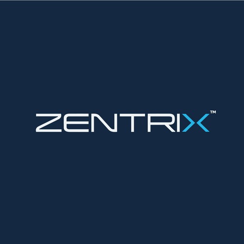 Logo for IT Company called Zentrix Réalisé par Kreyto