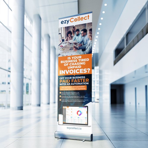 B2B Saas Pull Up Banner for Trade Show Design von icon89GraPhicDeSign