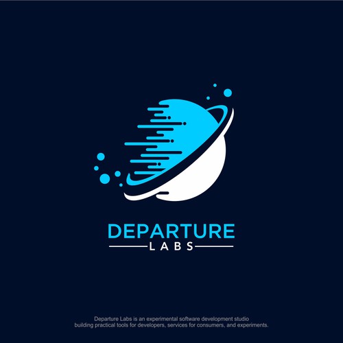 Space Exploration themed Logo for Experimental Software Studio Design by Nvmplink™