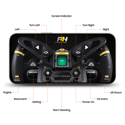 App for a window cleaning drone Design by ReckyPutra™