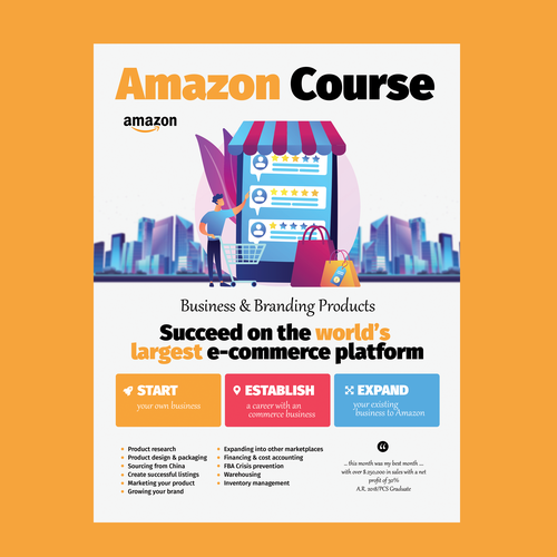 Amazon Business and Branding Course Ontwerp door an3