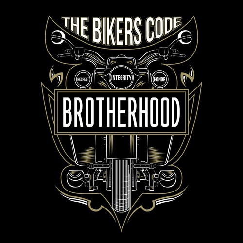 Design A Biker "Brotherhood" Motorcycle T-shirt | T-shirt contest