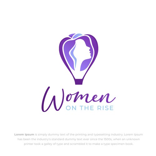 Women on the RISE logo Design by CreativeJAC