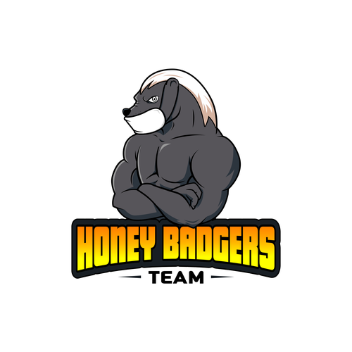 honey badger energy logo