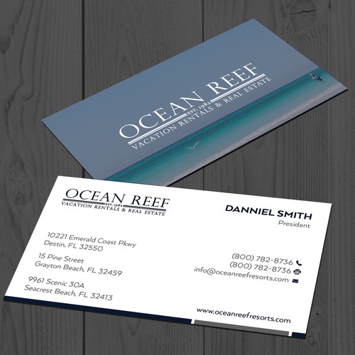 Design a fun, beach-inspired Business Card Design by TanLearn