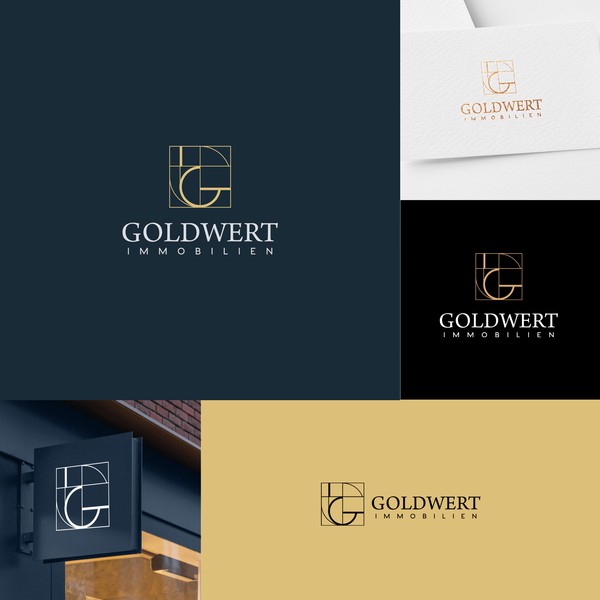bold logo concept for a real estate agency