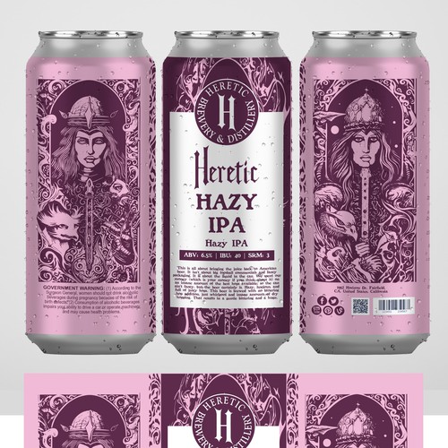 Product label contest entry by Windmill Designer™