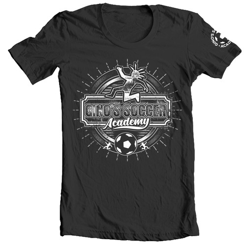 Unique Soccer Camp T-shirt design that kids 4-17 years old want to wear year round Design by G.T NINE