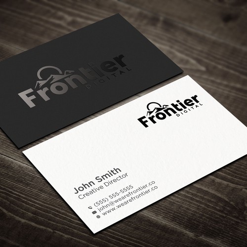 Create a business card with a rock solid brand Design by Rskylight