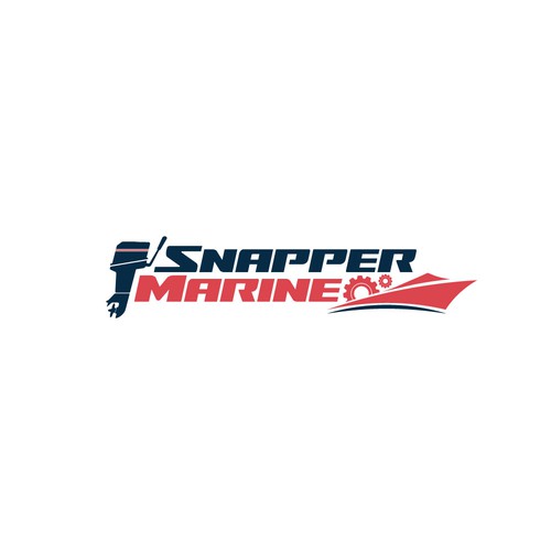 Snapper Marine Logo Design by OrionxStudio