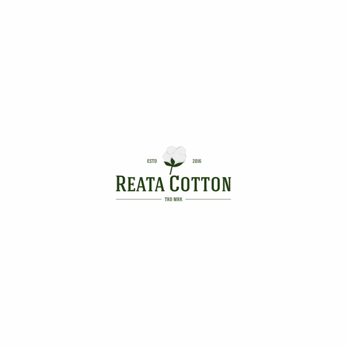 Cotton Farm logo for high quality and sustainablity Logo & brand
