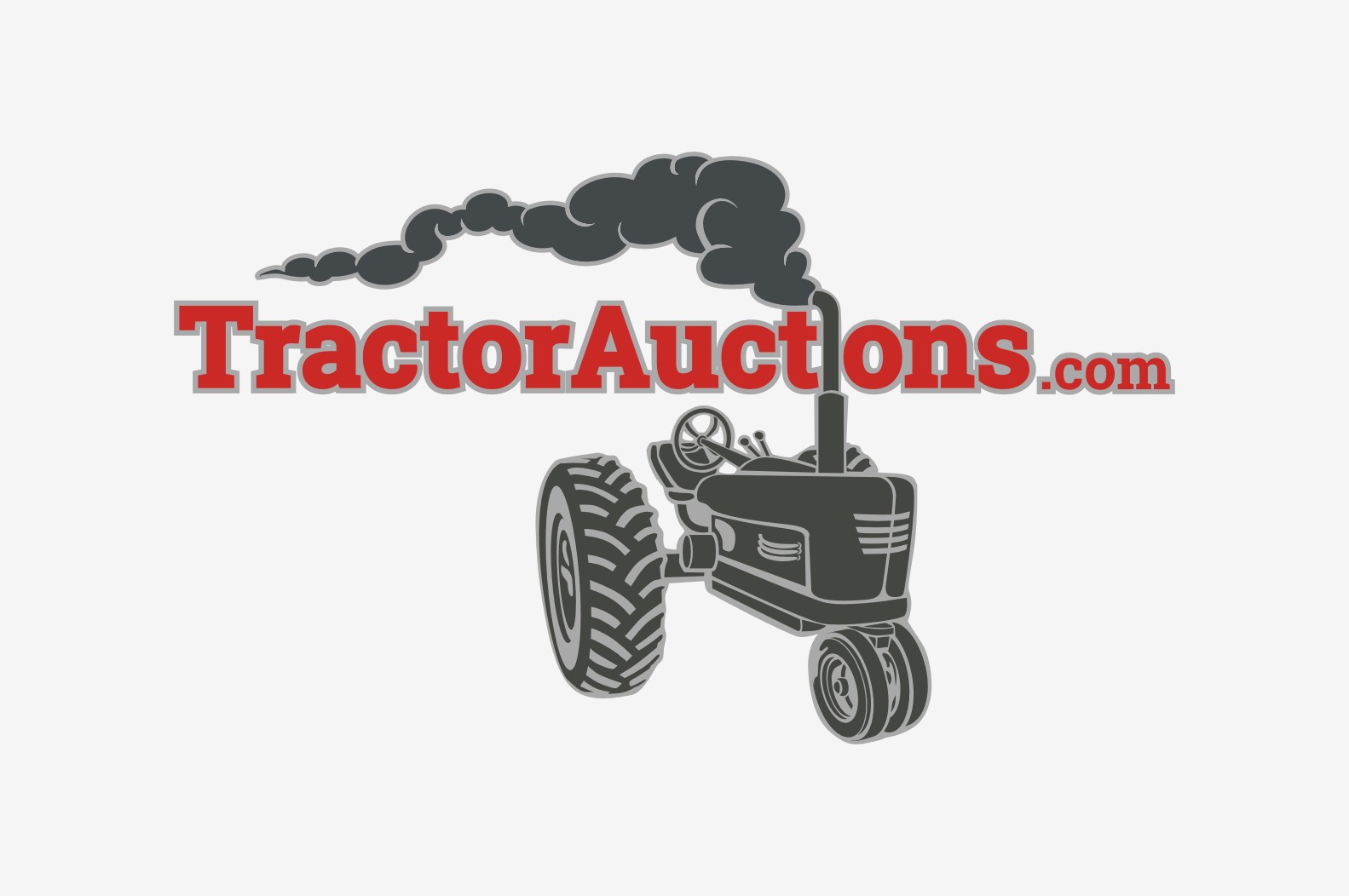 Tractor logo with the title 'tractorauctions'