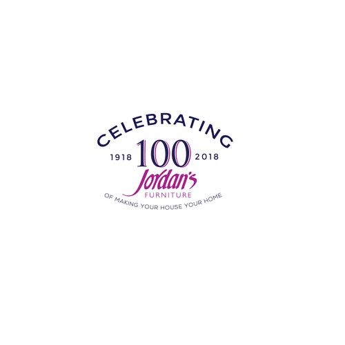 Design A 100th Anniversary Logo For Jordan S Furniture Logo