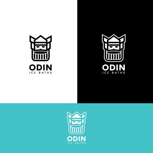 Nordic themed logo for cedar ice baths Design by Robosign