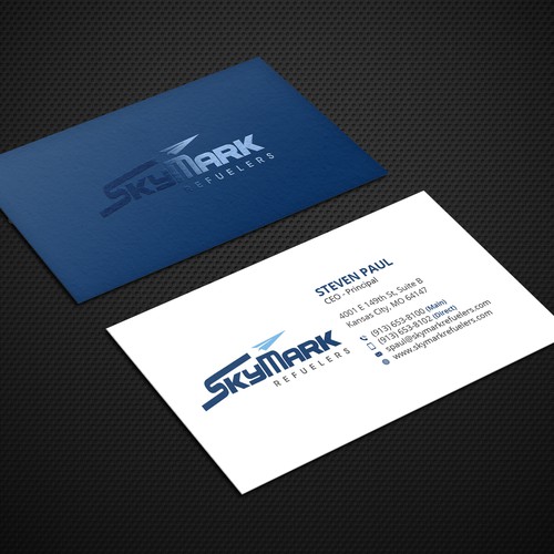 Need business card redesign for Aircraft Truck Fueling company Design by VIVID_Design.