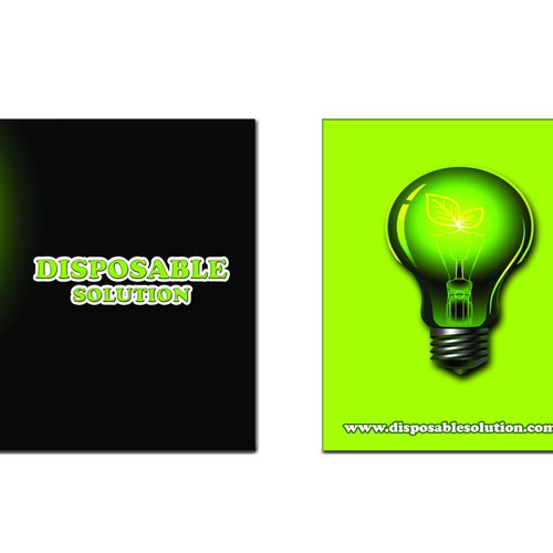 Disposable Solutions  needs a new stationery Diseño de drmarem86
