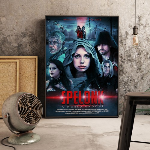 Poster for Apocalyptic sci fi film Design by sabirshah