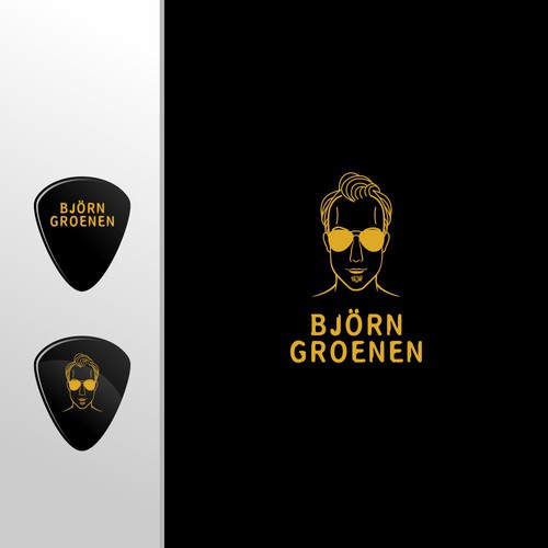 GUITAR PICK DESIGN PROFESSIONAL ARTIST Design by gin464