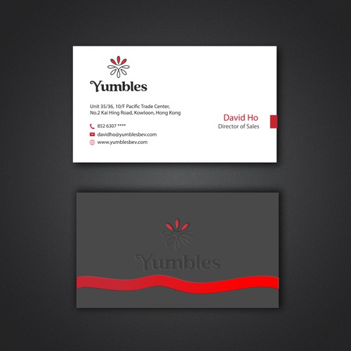 Create a Business Card for Yumbles! A Young Dynamic Fermented Foods Company Based in Hong Réalisé par nomad sketch