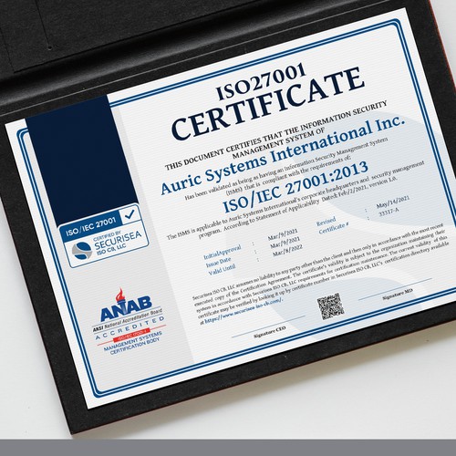ISO Certificate Design Design by GrApHiC cReAtIoN™