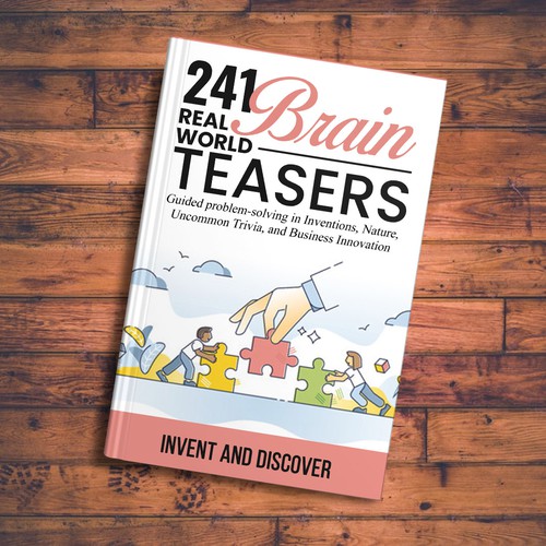 Book Cover - Creativity, Innovation, Inventions, Lateral thinking Design by Zahari Studio