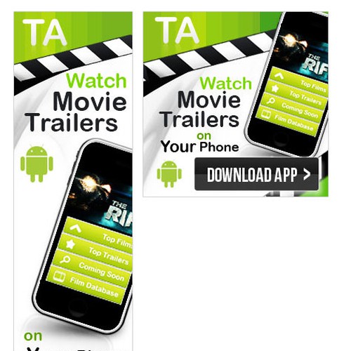 Help TrailerAddict.Com with a new banner ad デザイン by Membinadesign