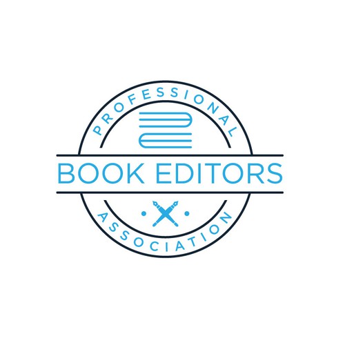 Logo for a Modern Professional Association of Book Editors Design by Art_Nesia™