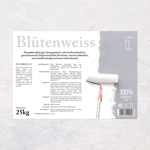 Etiquetas de producto propuesta en el concurso por ProveMan