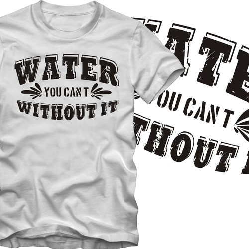 Water TShirt Design needed Tshirt contest