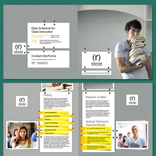 Help Relevant Training Center with a new print or packaging design