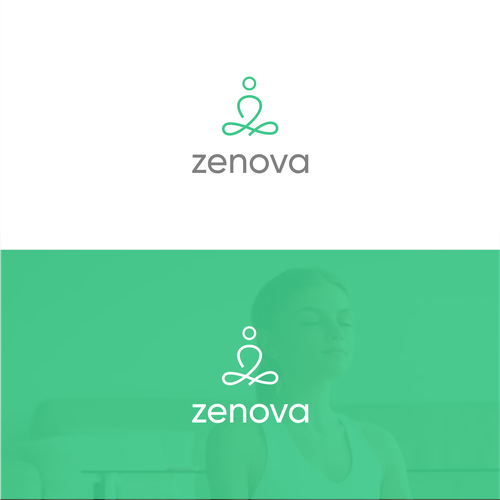 Zenova Logo: Revolutionary suite of health and wellness mobile apps Design by rz_art