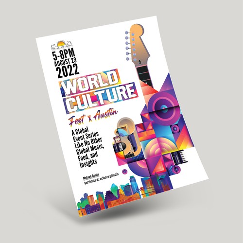 Exciting poster for a world culture festival! | Poster contest | 99designs