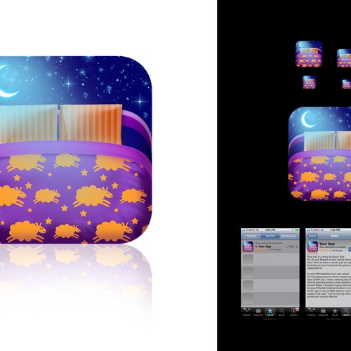 New iPhone icon design wanted for App2Sleep Technologies Design by GWINCHY