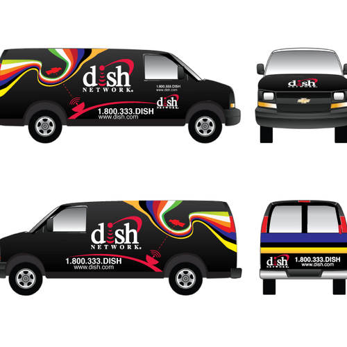 V&S 002 ~ REDESIGN THE DISH NETWORK INSTALLATION FLEET Design by Signfi