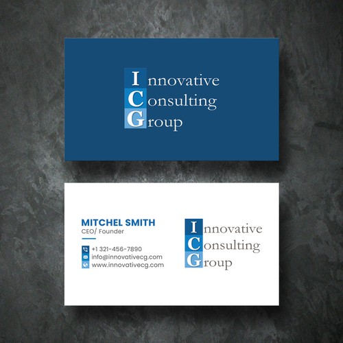 Design di ICG Business Cards di Create_Point