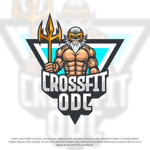 Design di Logo pour une salle de CrossFit (France), thématique : trident, mer, odyssée, poseidon … di Kris1923