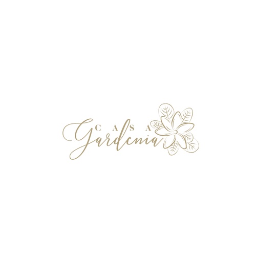 Casa Gardenia Logo Design by Mihaela♡